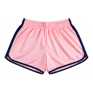 Stretch Fit <b>Athletic</b> Booty Shorts Custom Print Add Design Men's 100% Polyester Anti-Bacterial Elastic Waist Loose Fit with Zips - Product Image 4