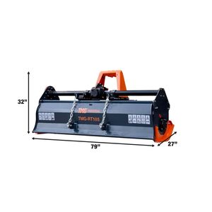 Fresa Rotante a 3 Punti per Trattori 40-60HP, Profondità di Lavorazione 6 Pollici, Albero PTO Incluso, Categoria 1, 2 Attacchi, TMG RT185 72 Pollici, Usata - Product Image 5