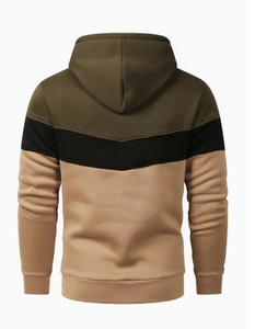 เสื้อฮู้ดดี้ผู้ชาย Tilbon Sports แบบ Color Block ทรงปกติ ปักโลโก้ มีกระเป๋าหน้า สวมใส่สบายๆ สำหรับฤดูใบไม้ร่วง ผลิตจากผ้าถักเฟรนช์เทอร์รี่ - Product Image 2