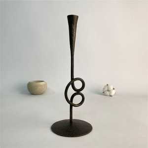 Candelabro Espiral de Hierro Forjado Hecho a Mano de Alta Calidad, Moderno y Lujoso, Portavelas Decorativo de Metal para Decoración de Interiores del Hogar - Product Image 6