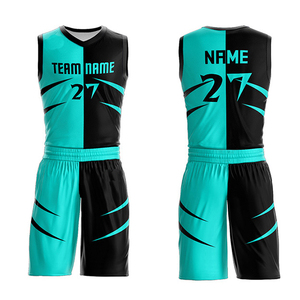 Impression par sublimation, uniformes de basket-ball respirants jaunes et noirs, design personnalisé, ensembles de maillots de basket-ball pour hommes - Product Image 1