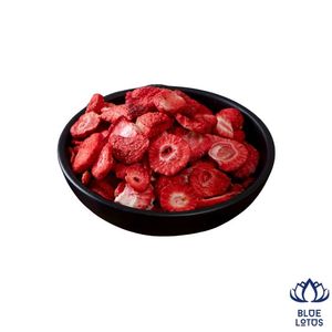BEST-SELLER Fraises lyophilisées de haute qualité, tranches de fruits de lotus bleu durables, pour la pâtisserie et les collations, export - Product Image 1