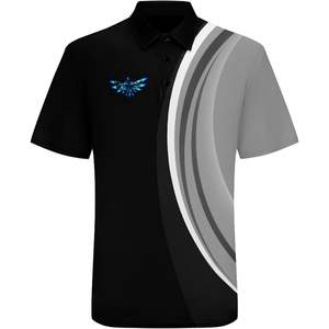 Poliéster personalizable de primera calidad para Polo Tamaño XL Patrón sólido Diseño bordado Colores vibrantes Spandex personalizado - Product Image 2