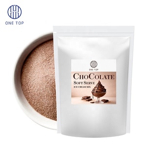ผงไอศกรีมซอฟต์เสิร์ฟรสช็อกโกแลตบราวน์ ONE TOP สำหรับทำชานมไข่มุก บรรจุถุง 1 กก. ผลิตในไต้หวัน อายุการเก็บรักษา 2 ปี - Product Image 2