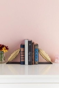 Porte-livres décoratifs modernes en métal pour salon, bibliothèque, bureau à domicile, organisation de bureau, intérieur élégant ARTISAN - Product Image 1