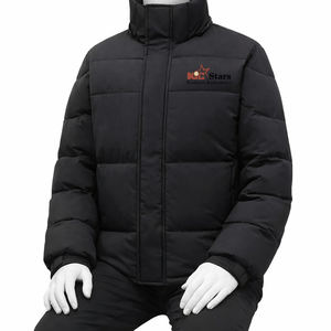 Chaqueta Acolchada de Invierno para Hombre, Resistente al Viento, con Cuello Alto, Acolchado Grueso, Transpirable, para Exteriores - Product Image 6