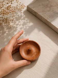 Eco-Friendly Wooden <b>Incense</b> <b>Stick</b> <b>Holder</b> Handmade Wood <b>Incense</b> Burner for Meditation Yoga & Tea Ceremony - Product Image 6