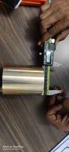 Conexión de latón forjado con brida hembra, rosca G, alta presión, clase 1000, cabeza hexagonal redonda pulida para fabricación automotriz y mantenimiento - Product Image 2