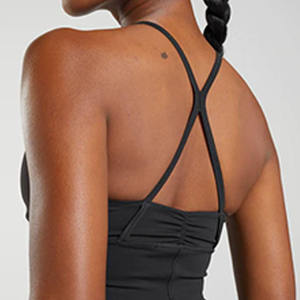 Hot Sale Women's Fitness Sports <b>Bra</b> High Quality 4 Way <b>Stretch</b> Breathable Eco-Friendly Medium Elasticity XS Customizable Front - Product Image 4