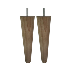 Patas de Sofá Industriales de Madera de Caucho de Fábrica Vietnamita, Patas Resistentes para Muebles de Sofá, Cama y Gabinete, Suministro OEM - Product Image 2