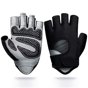 Gants de musculation personnalisés pour l'entraînement en force, conçus avec une paume rembourrée, un dos respirant et un logo - Product Image 2