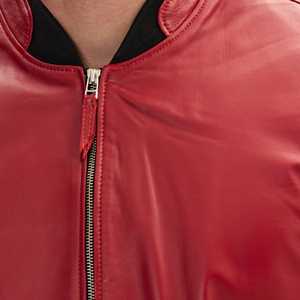 Chaqueta de Cuero Personalizada para Hombre, Estilo Motero, Piel de Oveja Genuina, Corte Ajustado, Clásica Vintage, Abrigo de Cuero, Ropa Casual de Invierno - Product Image 6