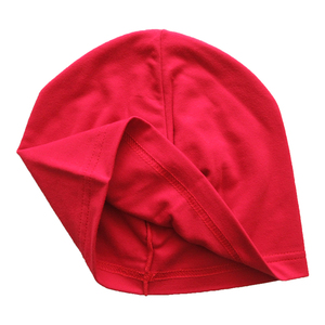Gorro de Punto Acrílico Rojo Sólido Unisex Personalizado de Algodón, 56-58CM, Gorro Casual de Invierno, Tejido a Máquina, Cálido para Adultos - Product Image 5