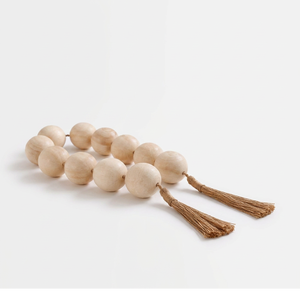 Guirnalda de Cuentas de Resina Estilo Moderno Rústico, Decoración Ecológica para el Hogar, Decoración de Pared para Sala de Estar - Product Image 6
