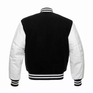 Mens <b>leather</b> varsity <b>jackets</b> with competitive wholesale pricing and custom branding options for retailers and bulk buyers - Product Image 6