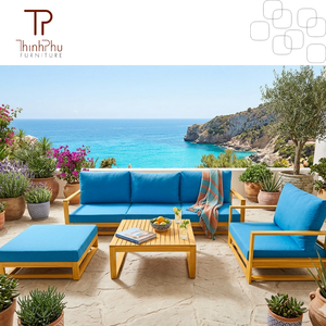 Sofa Set 3-Seater Modern Modular Design, Durable Wood Frame & Soft <b>Cushion</b> - Product Image 2