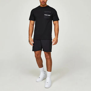 Conjuntos deportivos de nailon con logotipo personalizado, transpirables, cortavientos, OEM, para hombre, reflectantes, conjunto corto. - Product Image 3