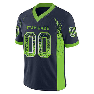 Custom Regular Fit Customized Short Sleeve American Football Jersey Breathable Quick Dry Material American Football Jersey - Product Image 3