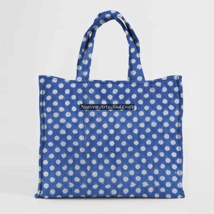 Main bloc imprimé indien à la main en coton matelassé carré matelassé sac fourre-tout femmes fourre-tout Shopping sac matelassé à la main bloc imprimé - Product Image 1
