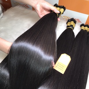 Venta al por mayor a granel vietnamita crudo 100% extensiones de cabello humano sin procesar precio barato sin enredos - Product Image 2