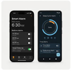 Royalcraft Alarm App – Smart Alarm Clock, Wake Up Timer, Snooze Alerts, Sleep Tracker, Daily Reminders - Product Image 3