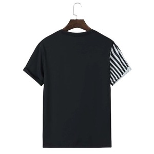 เสื้อยืดคอตตอน 100% แขนสั้น ไมโครไฟเบอร์ พิมพ์ลาย  ขายส่ง  ไม่มีโลโก้  รับทำแบรนด์  สีพื้น  ผ้าไม่ยับ - Product Image 3
