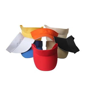 หมวกกันแดดสีเหลือง แดง ขาว ดำ สำหรับไลฟ์การ์ด กีฬา กอล์ฟ เทนนิส - Product Image 3