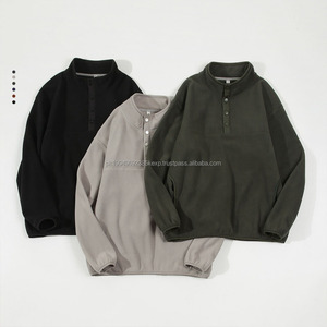 Sudadera con Capucha de Forro Polar Vintage de Otoño para Hombre, Sudadera de Invierno con Cuello Alto y Forro Polar, Sudadera de Manga Larga para Hombre - Product Image 3