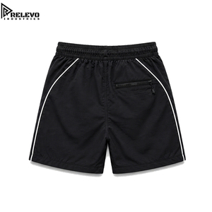 High Quality Custom Lightweight Nylon Activewear <b>Shorts</b> Men Running Gym <b>Shorts</b> with Secure <b>Zipper</b> Pockets - Product Image 2