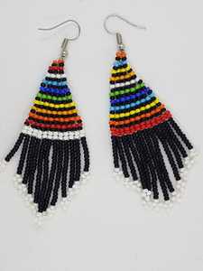 2024 Top Trending Handmade Resin Embroidery Earrings for Women Girls Classic Look with Pearl Diamond Stone <b>Direct</b> From India - Product Image 4