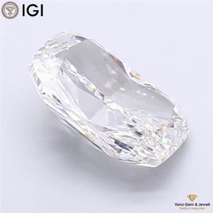 Diamante Cultivado en Laboratorio CVD, Corte CUSHION, Color F, Claridad VS1, 5.00 Quilates, con Certificado IGI, para Anillo de Compromiso Personalizado - Product Image 3