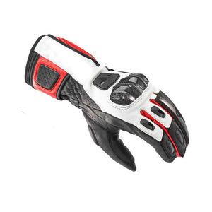 Guantes de Motocicleta de Cuero Genuino para Hombre y Mujer, con Logotipo/Diseño Personalizado, Guantes de Carreras de Motocicleta a Bajo Precio - Product Image 4