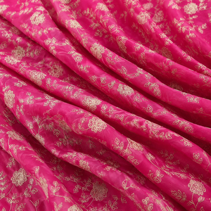 Malty embroidery fabric textile fabrics lace fabric organza fabric for fashion brands apparel sourcing wholesale bulk export buy - Product Image 6