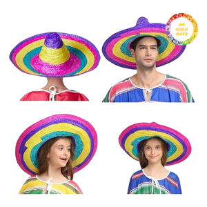Summer Festival Mexican <b>Hat</b> – Unique Handwoven Design - Product Image 5