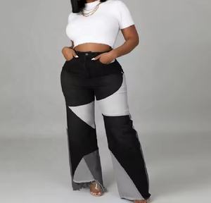 Pantalones Vaqueros de Moda, Cintura Alta, Estilo Baggy, Rectos, Vintage, con Bolsillos Laterales y Cremallera, para Mujer - Product Image 3