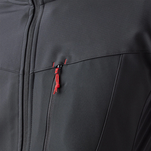 Hot Sale Wholesale Winter Canvas Stand Collar Softshell Jacket Waterproof <b>Men</b> Breathable Warm Anti-Wrinkle Quick Dry Front Logo - Product Image 6