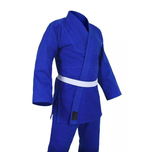 Conjunto de Uniforme de Karate para Niños, Traje de Artes Marciales, Ropa de Entrenamiento Ligera, Venta al por Mayor, Conjuntos Personalizados de Fábrica OEM ODM - Product Image 4