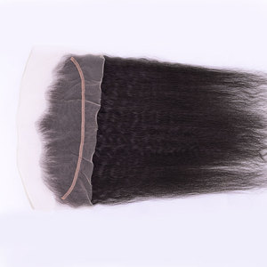 ผมแท้บราซิลแบบตรง รุ่น Selective Items  ขนาด 13x4 และ 13x6  แบบ Full Lace Closure  ถักด้วยเครื่องจักรแบบ Double Weft สำหรับต่อผม - Product Image 1