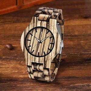 New Arrival FAIZA CRAFT FC-5766 Art Deco Engraved Wooden Watch with Japanese <b>Movement</b> Round Case OEM Men's Antique Style <b>Clocks</b> - Product Image 2