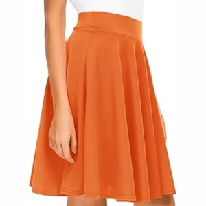 Jupe courte unie tendance 2026 pour femme, style A-line, avec cordon de serrage, décontractée et sportive, coupe ajustée aux hanches - Product Image 3