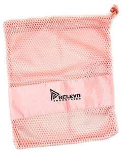 Sac à cordon en maille toutes couleurs Relevo Industries, léger, pour le sport, le rangement et les accessoires de danse - Product Image 1