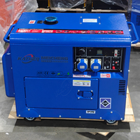 Générateur diesel silencieux 5KVA 7KVA 10KVA 12KVA 15KVA 20KVA, générateur diesel intelligent avec ATS 5KW 10KW