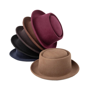 Sombrero Vaquero Clásico de Ala Corta para Hombre y Mujer, Estilo Vintage para Rancho, Rodeo, Aire Libre, de Fieltro - Product Image 4