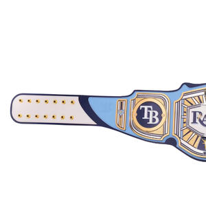 Cinturón de Campeonato de los Tampa Bay Rays, Cinturón Oficial para Fanáticos del Deporte, Cinturón de Lucha Libre Personalizable de Primera Calidad para Coleccionistas - Product Image 4
