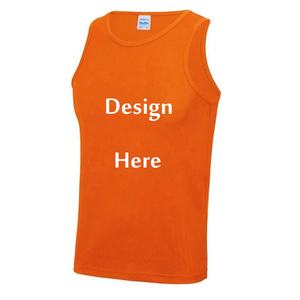 Débardeur de fitness sans manches coupe ajustée décontracté pour hommes magnifique impression et conception de logo personnalisé haut de gymnastique de musculation en coton BD - Product Image 1