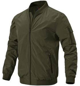 Hot Selling Winter Zipper <b>Jacket</b> For Men Fashionable Streetwear Winter Cold Proof <b>Suede</b> Leather Bomber Men's <b>Jackets</b> - Product Image 1