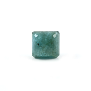 Handcrafted 8.1 Carat Natural Zambian Emerald Cut Loose Gemstone for Fine Jewelry - Product Image 2