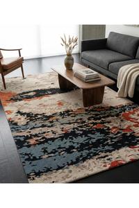 Alfombra de Lana Hecha a Mano de Lujo con Base Antideslizante para Hoteles, Villas y Oficinas, Aplicación para Venta de Exportación - Product Image 3