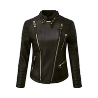 Veste de moto en cuir de vache véritable et peau de mouton pour femme, conçue sur mesure, respirante, imperméable, hiver, automne, haute qualité