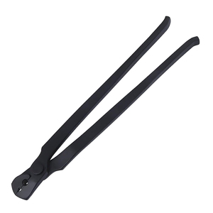 Hot Selling Farrier Nail <b>puller</b> 12" Horseshoe Crease Nail <b>Puller</b> High Quality Forged Steel Farrier <b>Tool</b> Easy black Nail Removal - Product Image 1